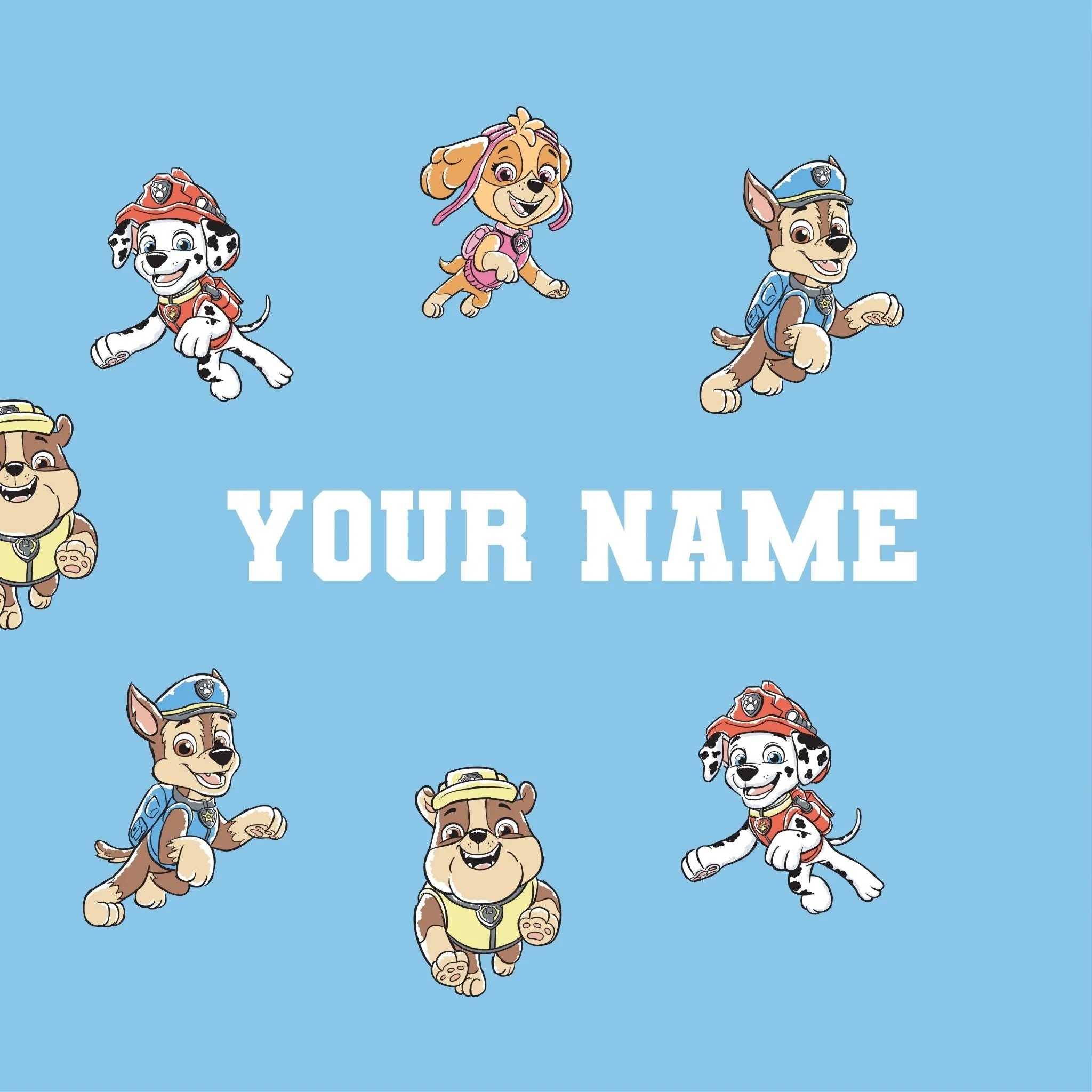 PAW Patrol Heroes Unleashed Personalized White Mug