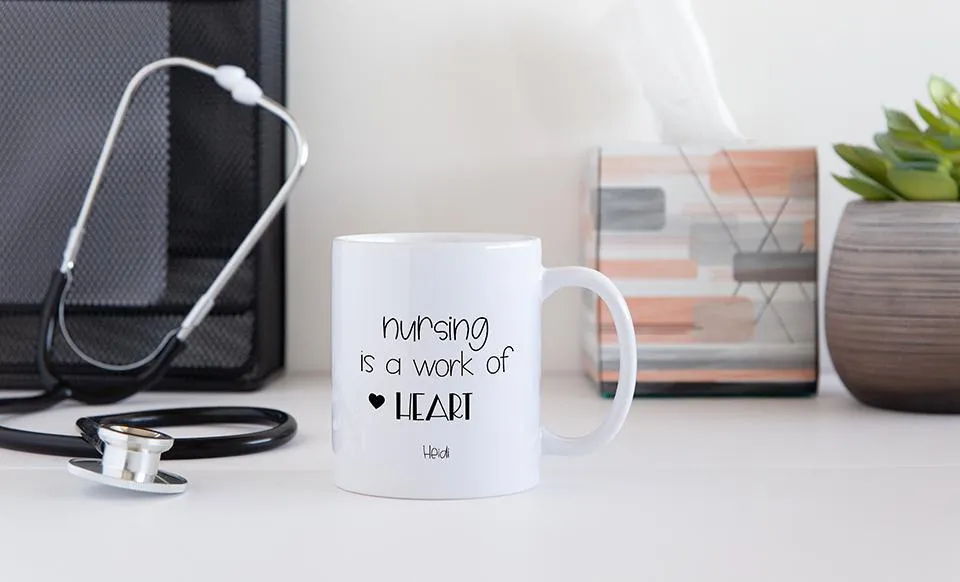 Personalized Super Nurse Mugs