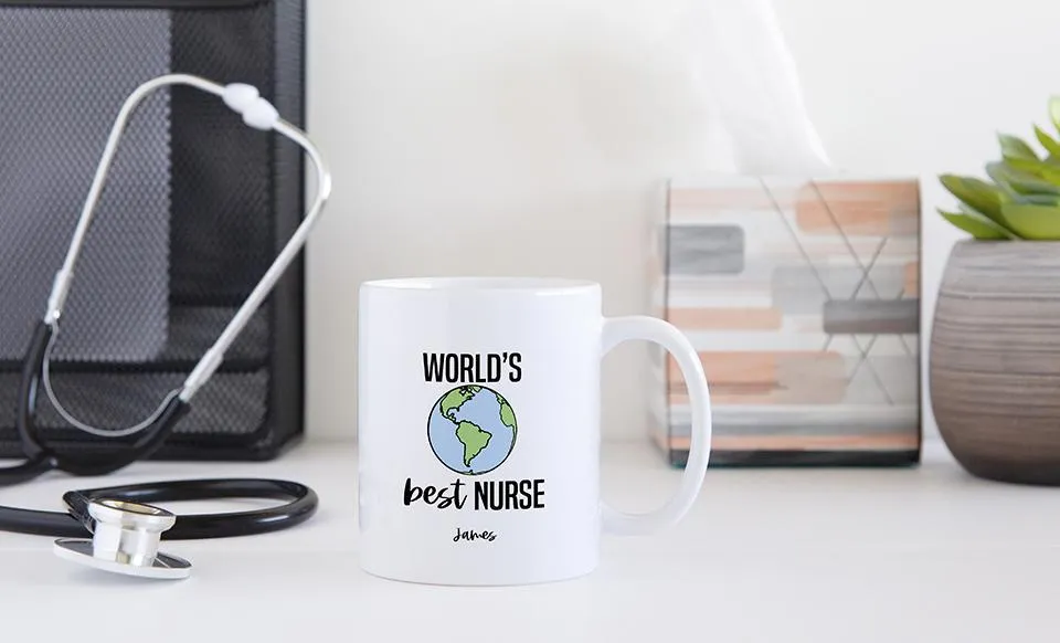 Personalized Super Nurse Mugs