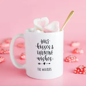 Personalized Valentine’s Day Mugs - Calligraphy Designs