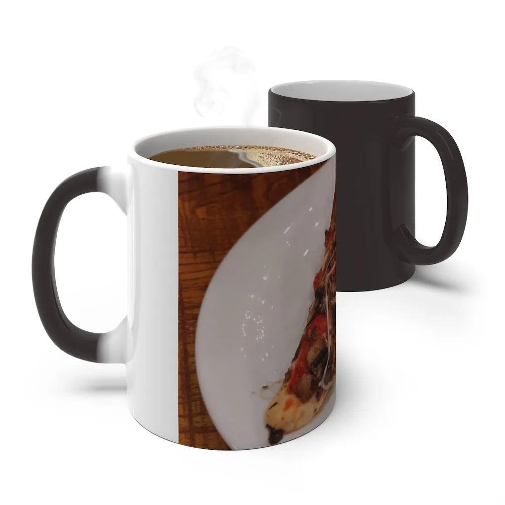 Pizza Color Changing Mug