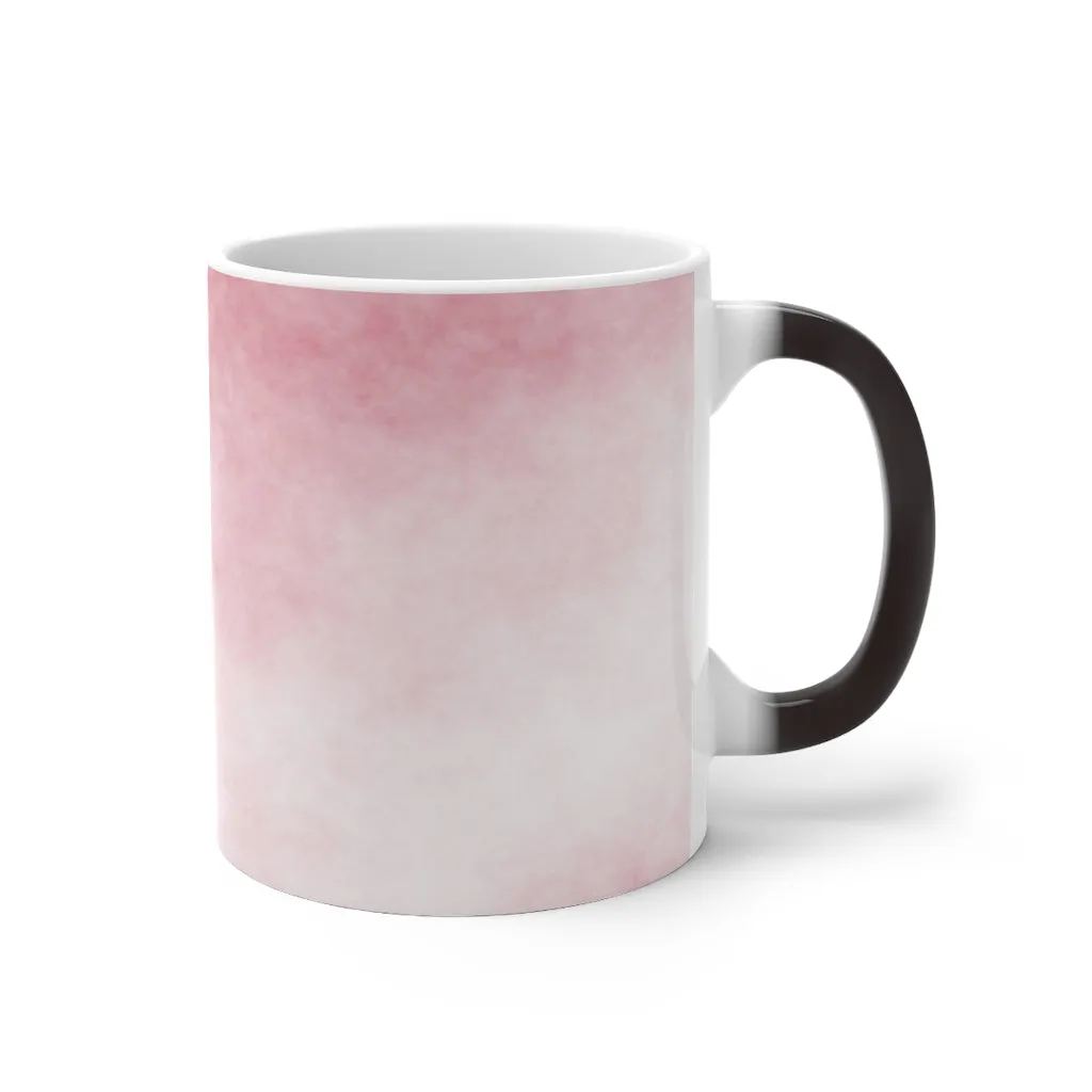 Red Clouds Color Changing Mug