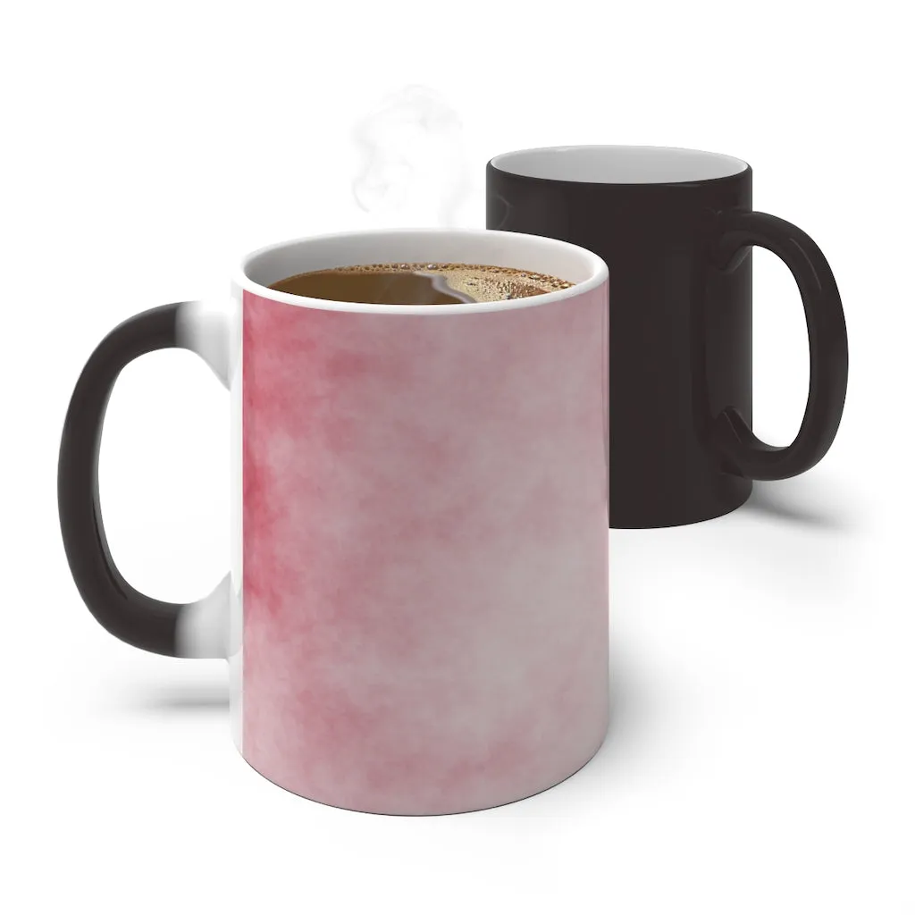 Red Clouds Color Changing Mug
