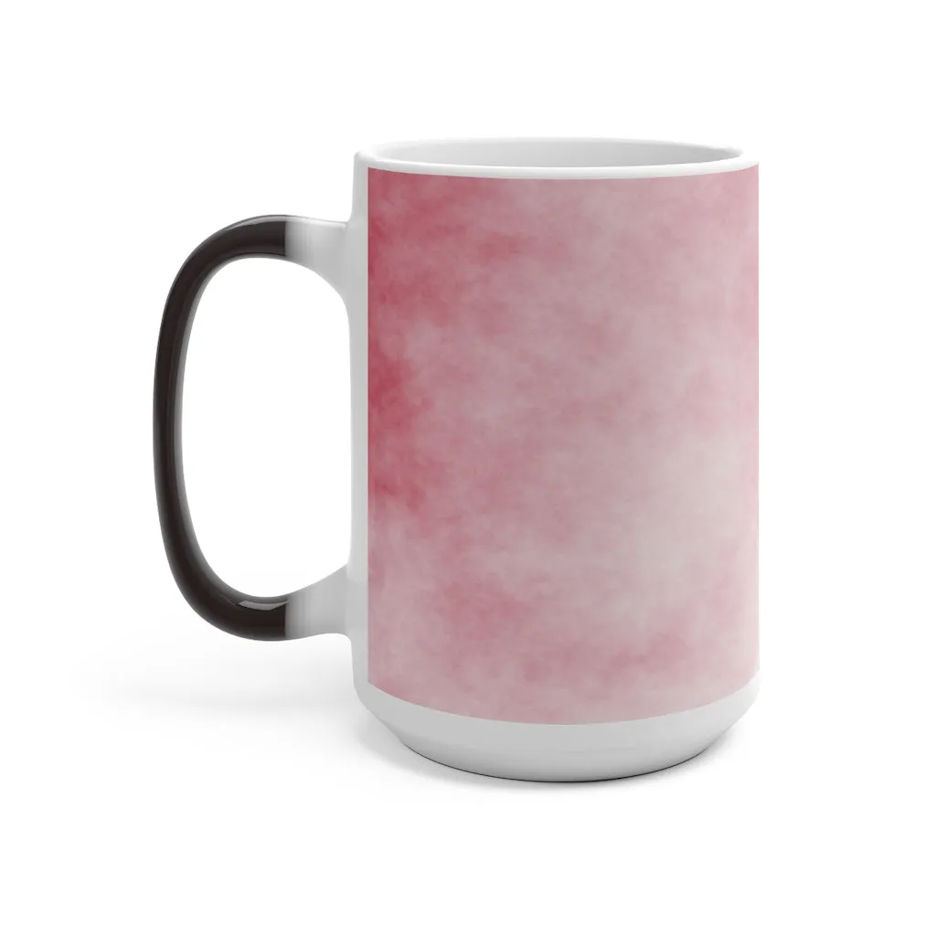 Red Clouds Color Changing Mug