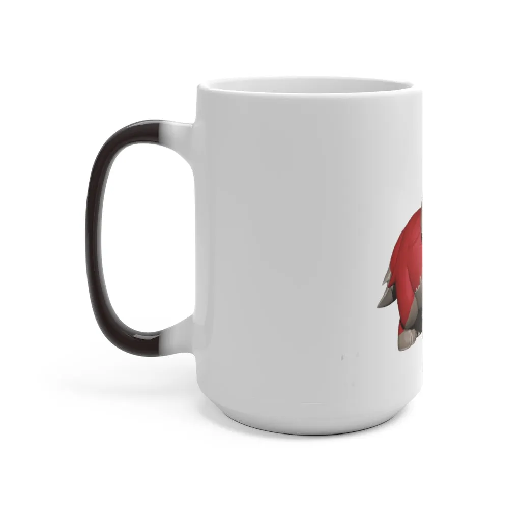 Red Dog Color Changing Mug