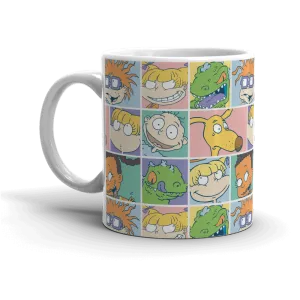 Rugrats Cast White Mug