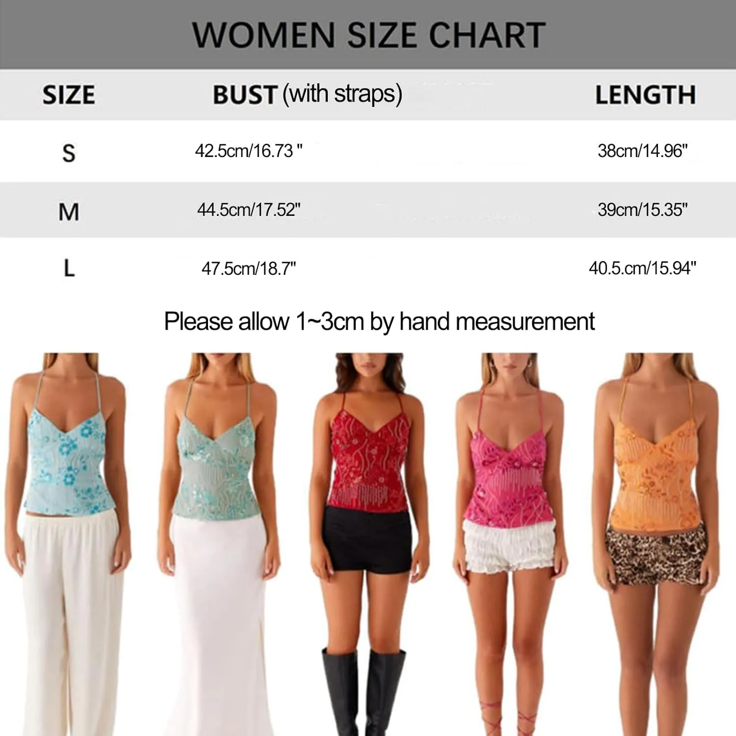 Sequin Beaded Halter Top - Y2k Sequin Tops for Women, V Neck Backless Cross Straps Camisole Crop Tank Women