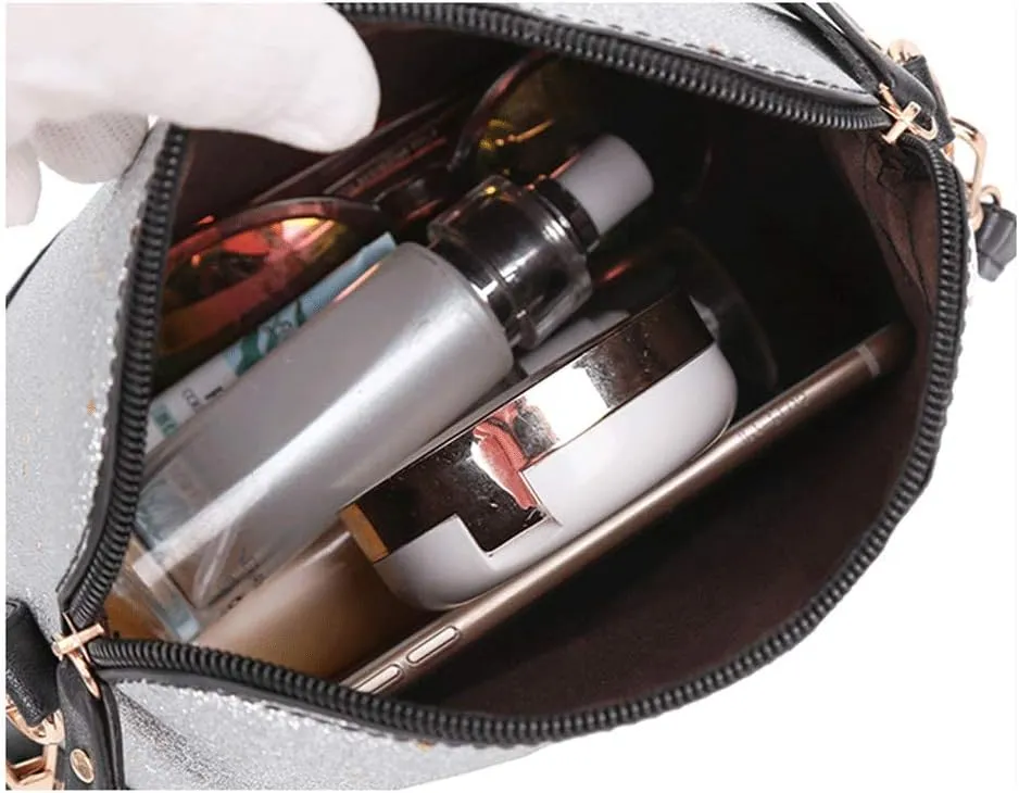 Shoulder bag Fashion Women Leather Deer Splice Shell Shape Bag Mini Shoulder Crossbody Bags