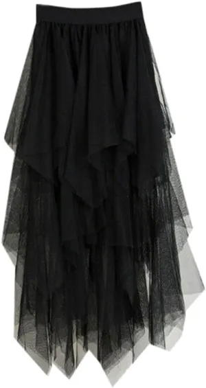Skirts for Women Comfortable High Waist Pleated Tutu Skirt Ladies Midi Skirt 80S Costumes for Women