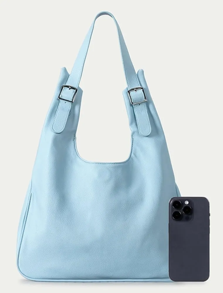Slouchy PU Leather Hobo Bags Women Trendy Underarm Shoulder Bag Crescent Crossbody Purse Mini Summer Satchel Tote Handbag