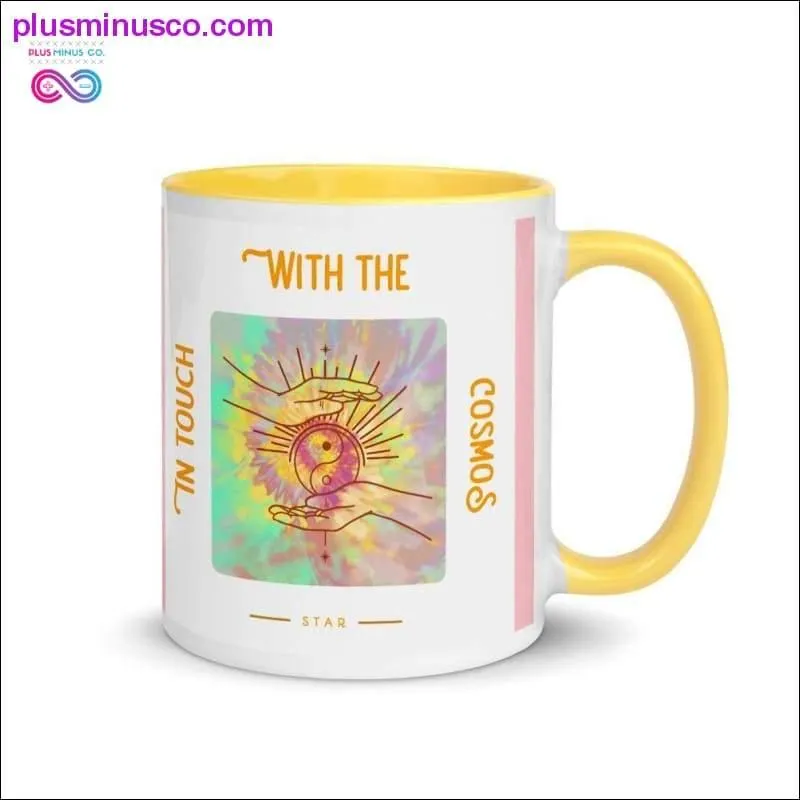 Spiritual Mug Yin Yang In Touch with Cosmos Star- Material -