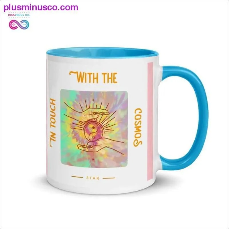 Spiritual Mug Yin Yang In Touch with Cosmos Star- Material -
