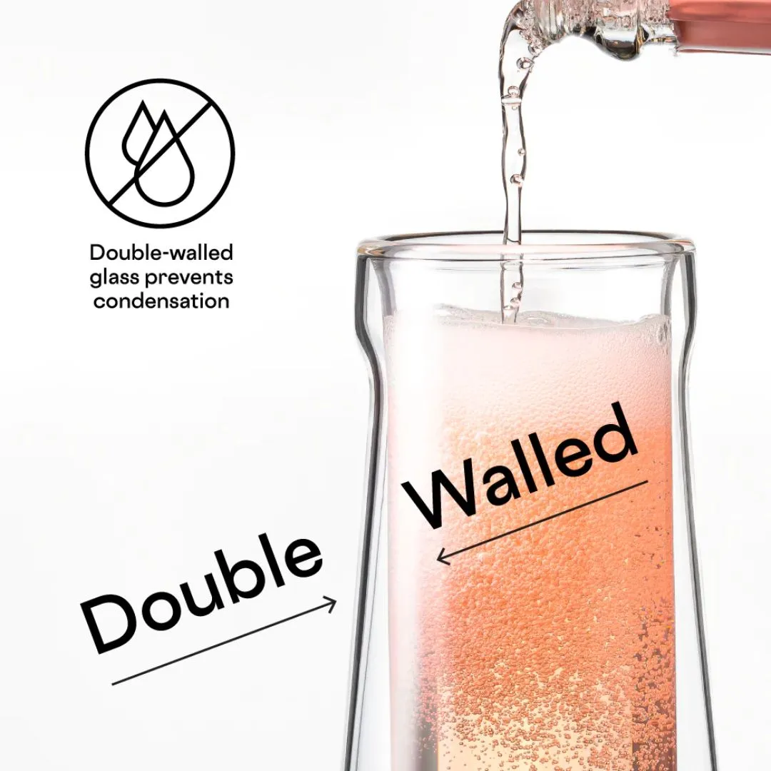 Stemless Flute Glass (Set of 2)