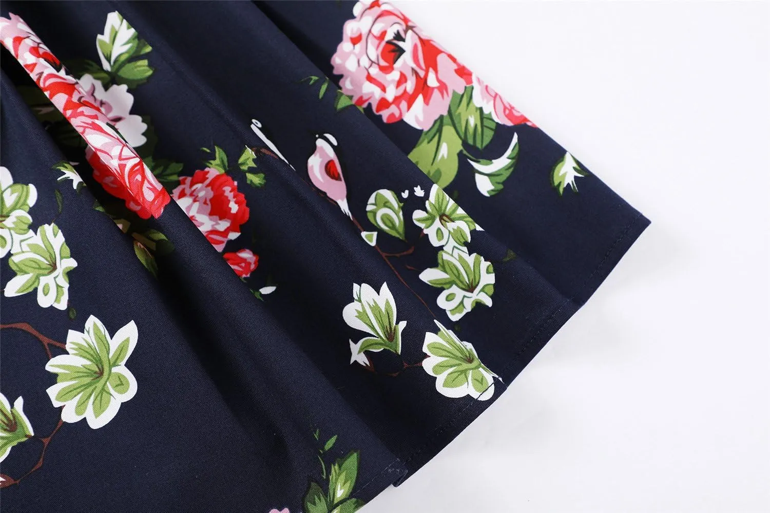 Taydey A-Line Pleated Vintage Skirts for Women