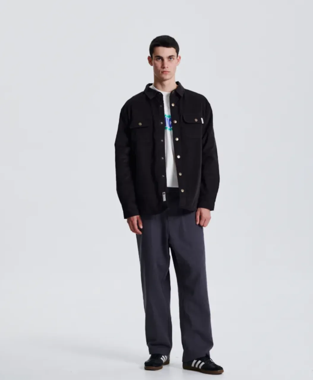 TCSS Ranger Overshirt Washed Black