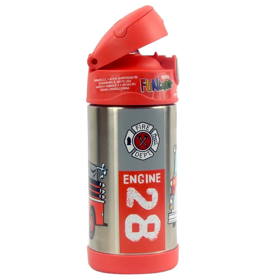 Thermos Funtainer Stainless Steel Bottle - Rescue Truck (355 ml)