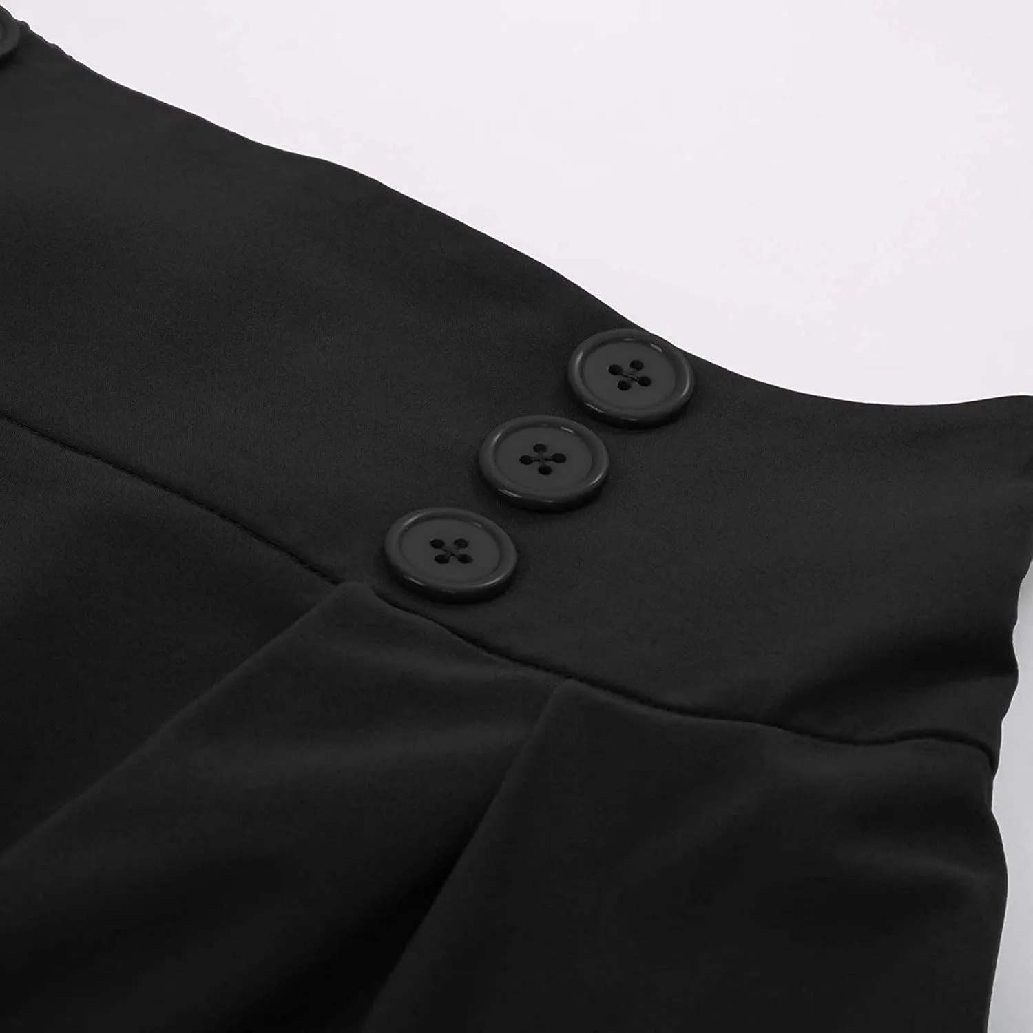 Vintage High Waist Swing Skirt for Women A Line Pleated Midi Skirts Elegant 2025 Retro Fashion