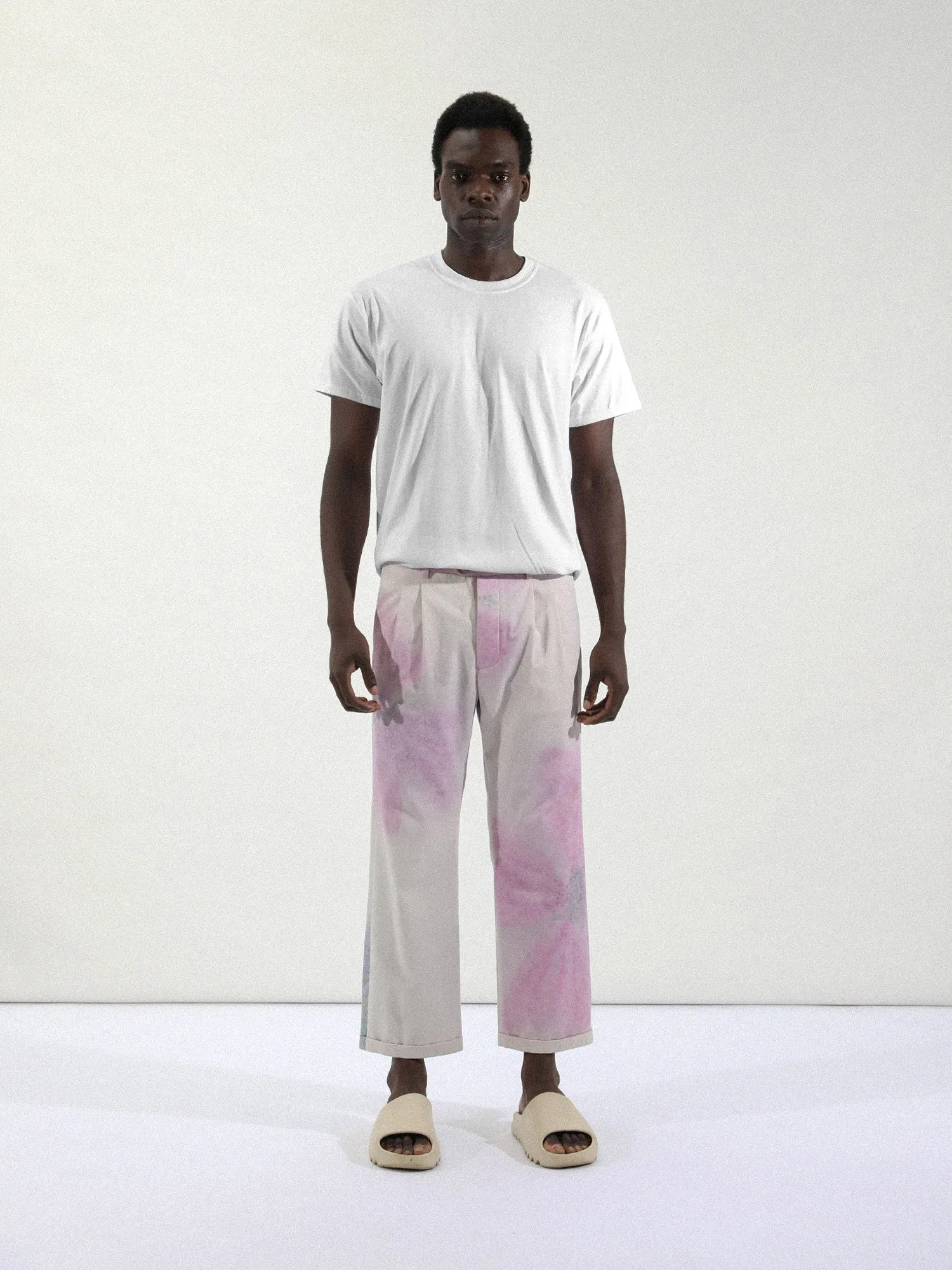 Wide Leg Trouser - Malva Moschata