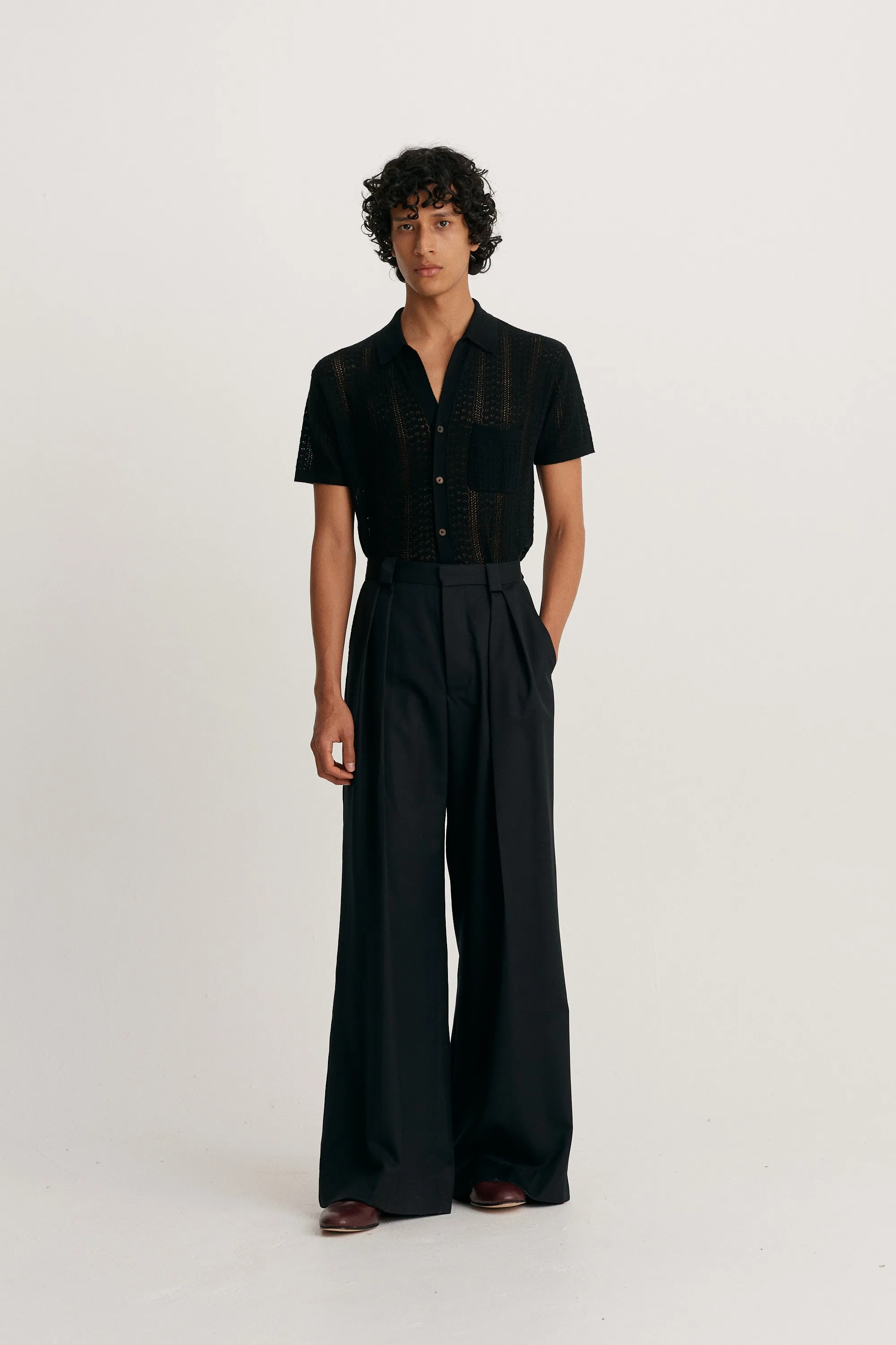 Wide Leg Trouser