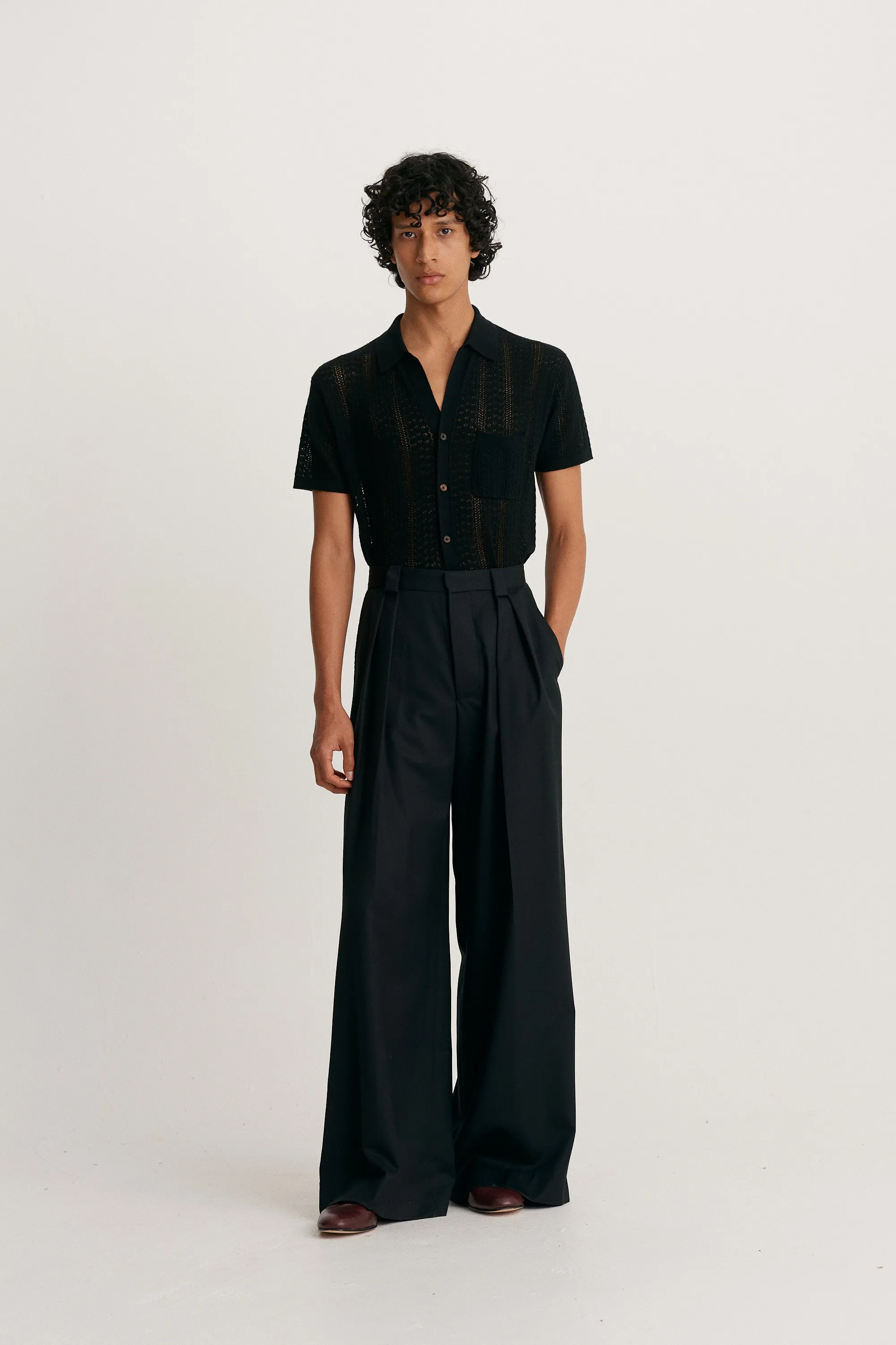 Wide Leg Trouser