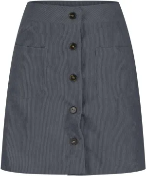 Women Corduroy Skirt Suede Pencil Skirts Office High Waist Button Bodycon Dress Knee Length Summer Elegant Dresses