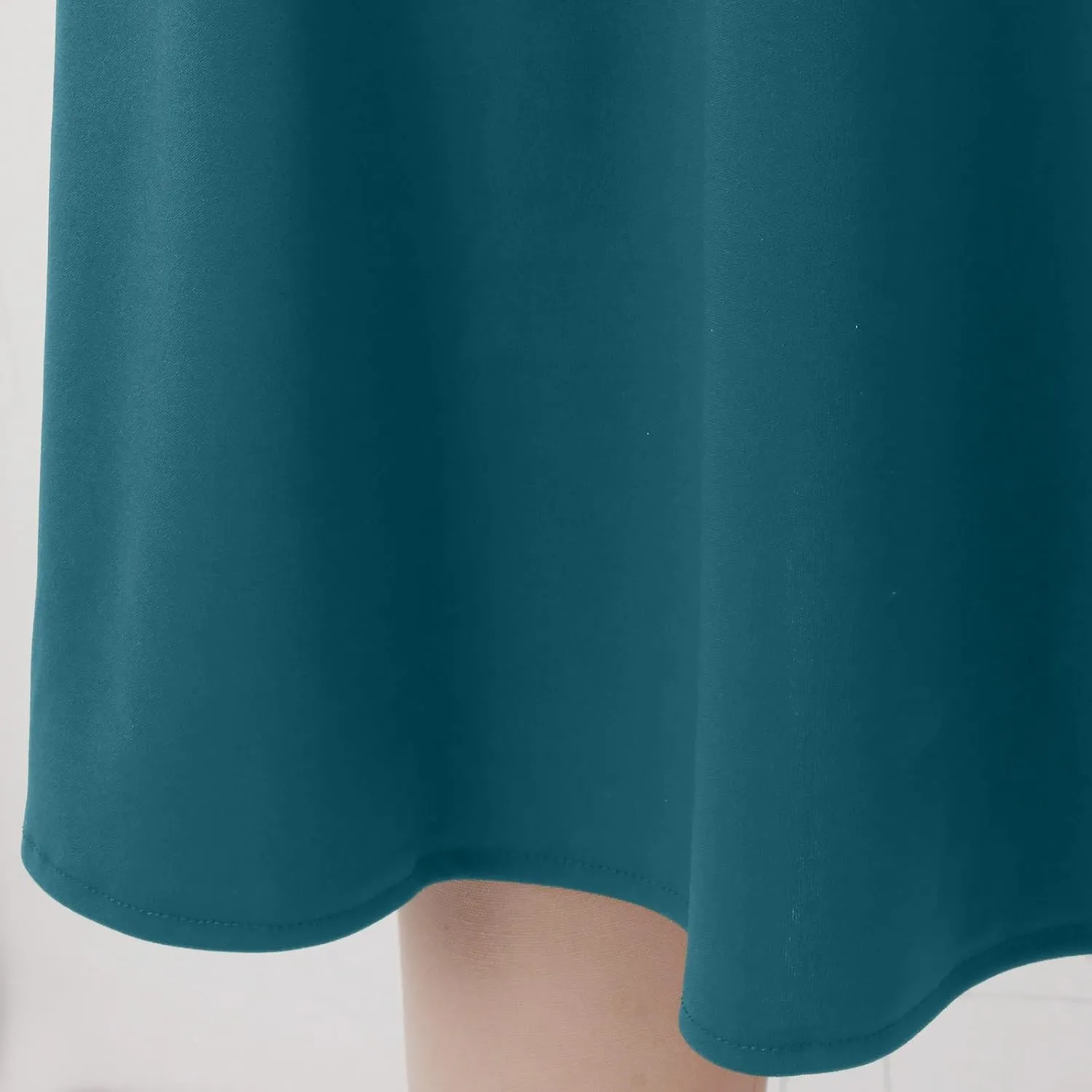 Women Flowy Satin Skirt Elegant High Waisted Midi Skirt Casual Dressy Flared Silk Skirts Classic Summer Vacation Beach Dress