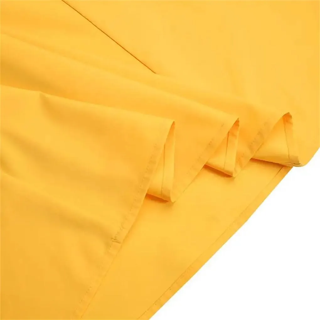 Women Long Skirts High Waist Solid Beach Skirts Women's Midi Pleated Skirt.