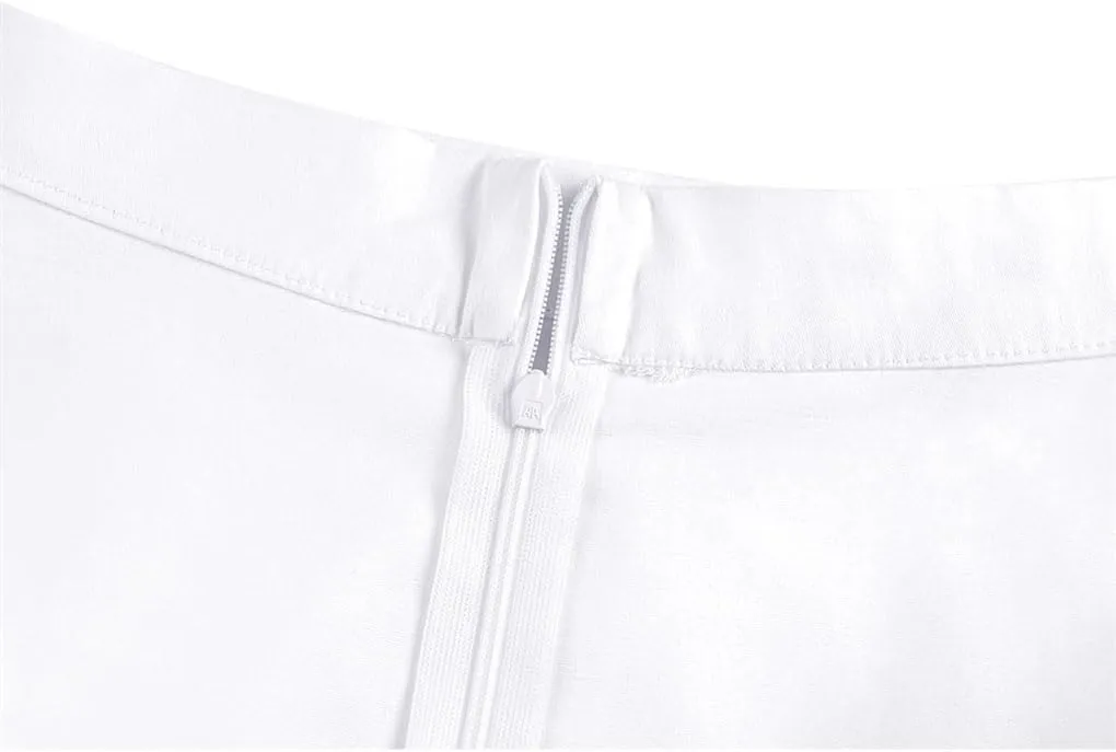 Women Pleated Skirts High Waist Party Casual A Line Vintage Swing Skirts
