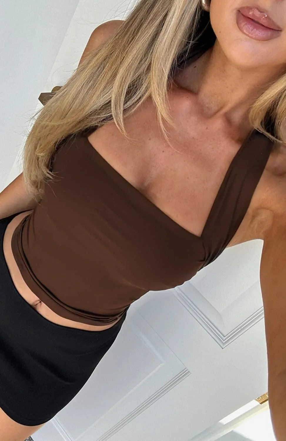 Women Sexy Halter Neck Backless Tank Top Open Back Sleeveless Slim Fit Y2k Summer Tops