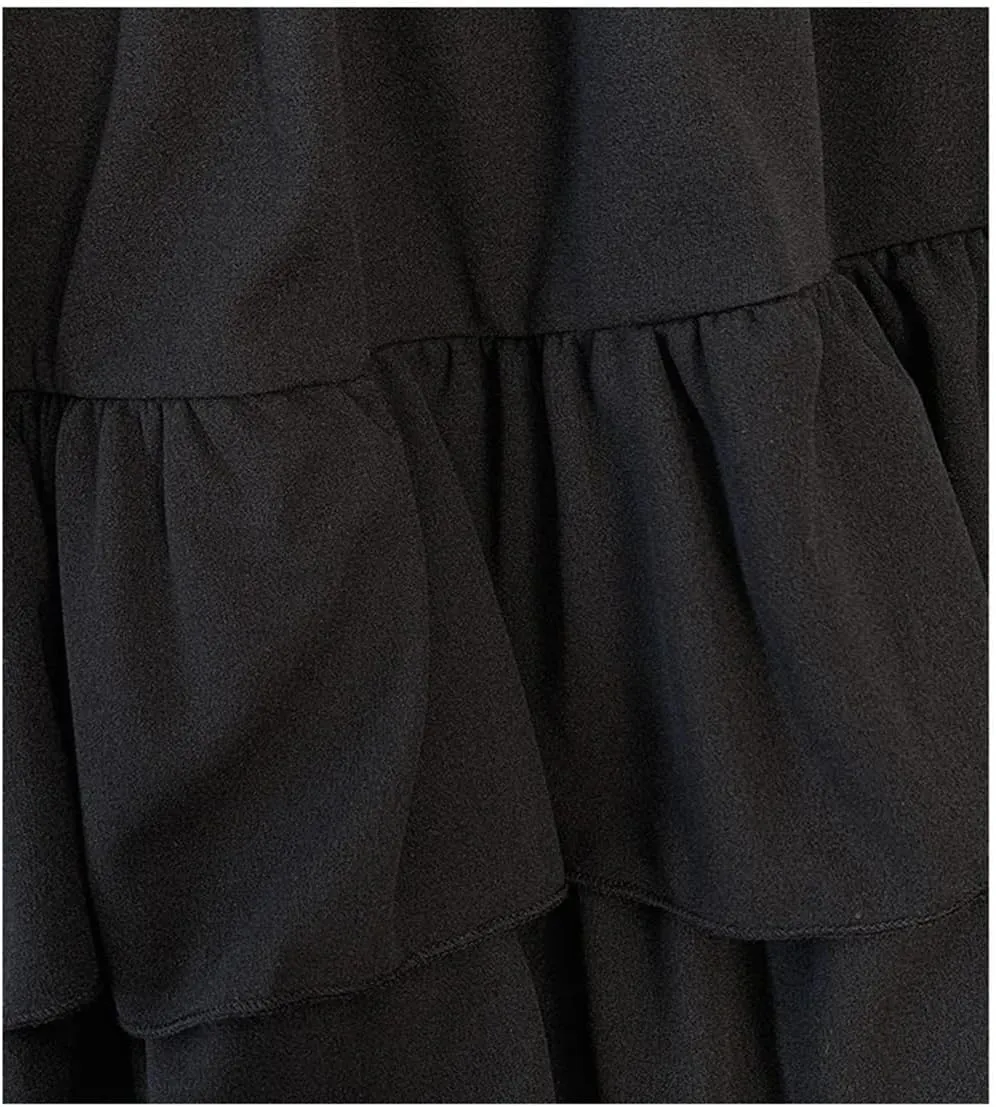 Women's Casual Oversied Mini Skirts Elastic High Waisted Casual Pleated Skirts