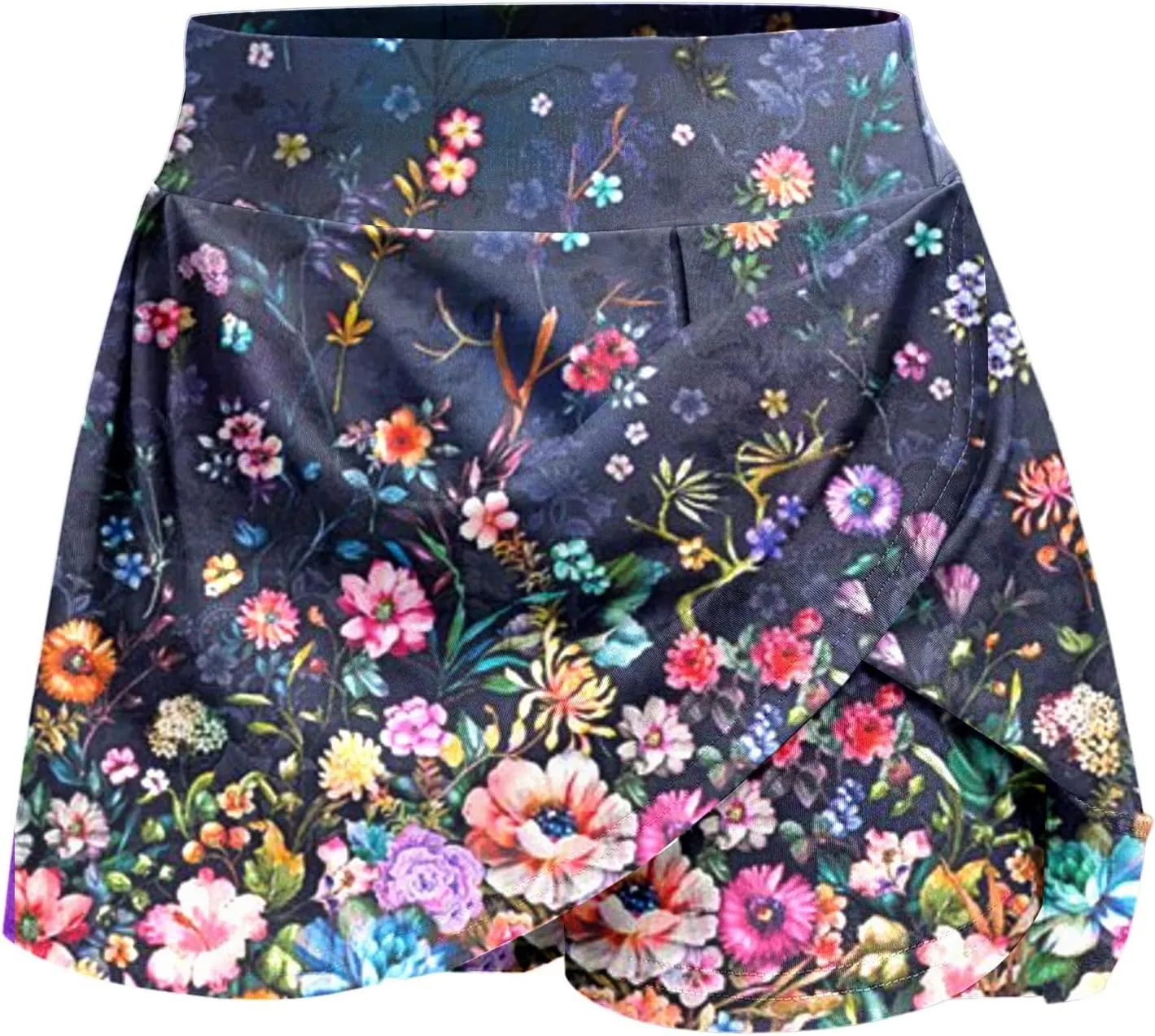 Womens Daily Casual Workout Printed Skirt Tennis Yoga Sport Active Skirt Shorts Skirt Hot Skirt for Women