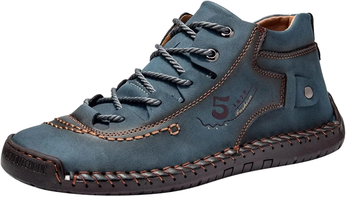 Women's Lace Up Ankle Booties Suede Rubber Sole Running Shoes Low Top Breathable Walking Shoes Lightweight Casual Sneaker