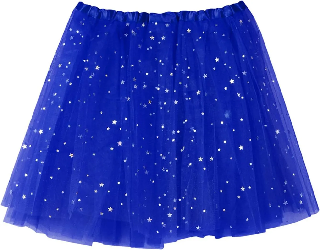 Women's Lightweight Skirts High Waisted Solid Color Mesh Skirt Pleated Tutu Mini Skirts 2025 Outfits Clothes