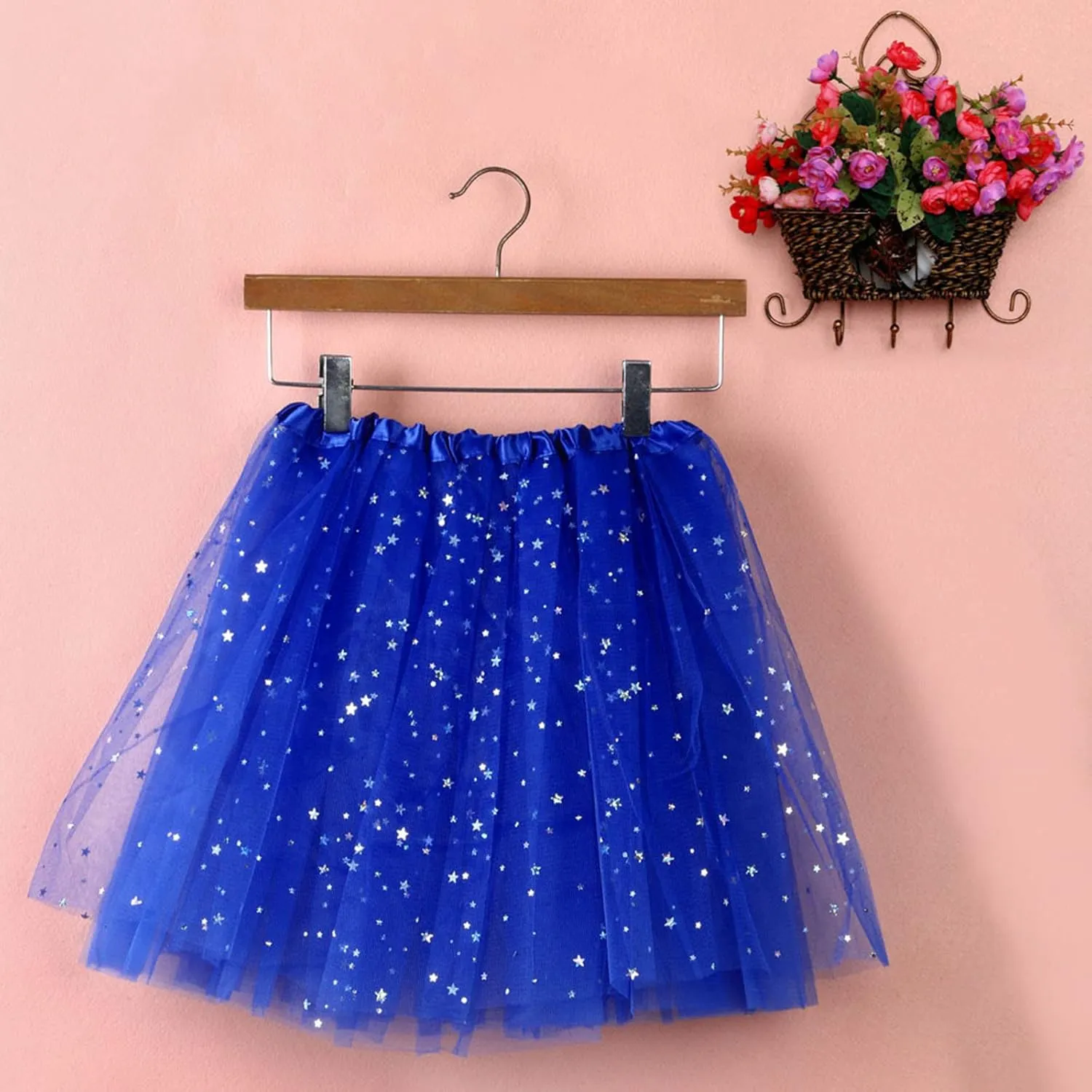 Women's Lightweight Skirts High Waisted Solid Color Mesh Skirt Pleated Tutu Mini Skirts 2025 Outfits Clothes