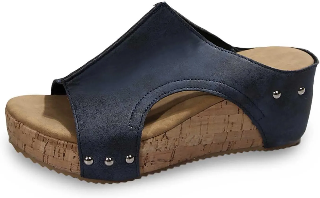 Women's Sandals Dressy Beach Flip Flops Sandals Fashion Summer Thong Sandals Arch Support Platform Wedge Sandal
