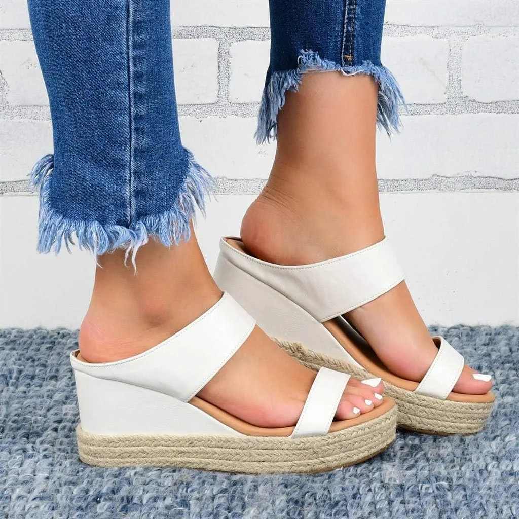 Women's Sandals Summer Beach Dressy Sandals Orthopedic Wedges Flip Flops Arch Support Sandals Walking Platform Slippers