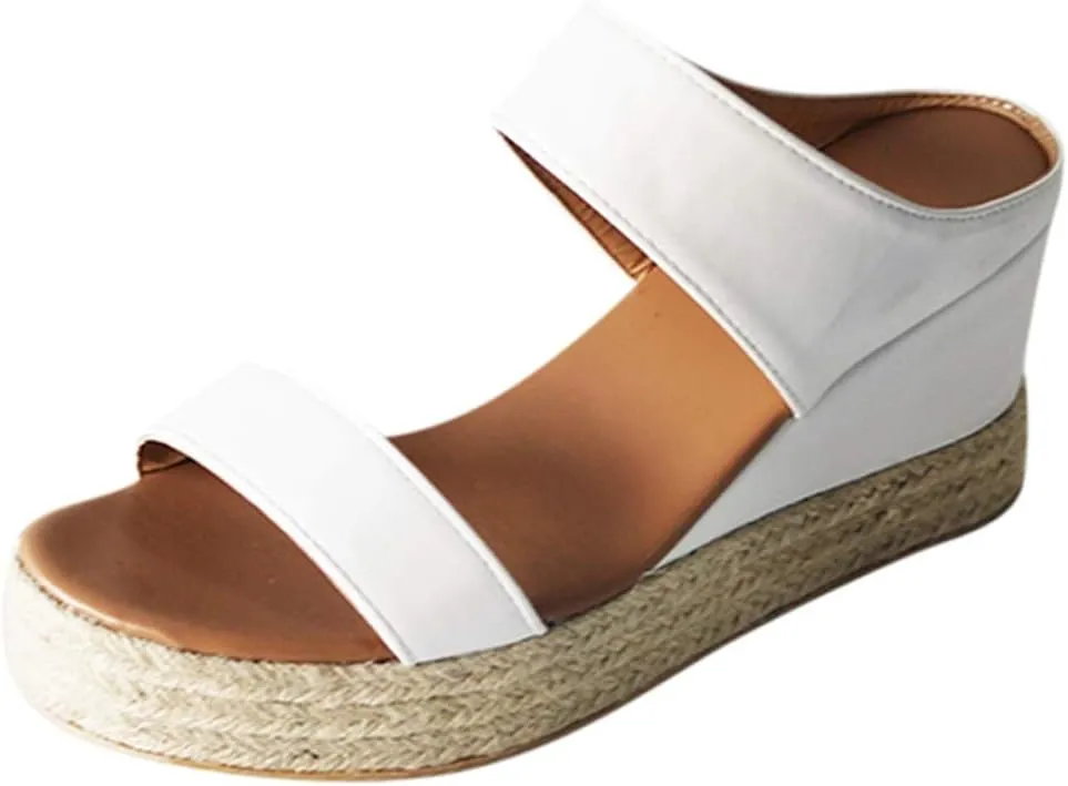 Women's Sandals Summer Beach Dressy Sandals Orthopedic Wedges Flip Flops Arch Support Sandals Walking Platform Slippers