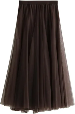 Women's Summer Tiered High Waist Long Skirt Bohemian Print Casual Maxi Skirt A-Line Elastic Waist Beach Outfits