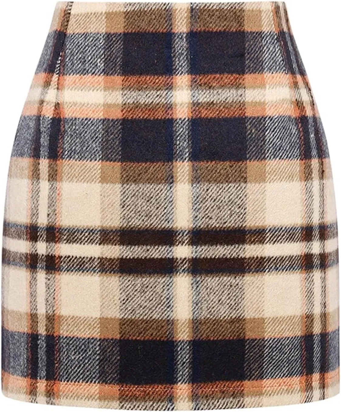 XOWRTE Women's Skirt Autumn Women's Skirt Flared A Line Pleated Skirts Intage Elegant Bodycon Pencil Dance Skirts