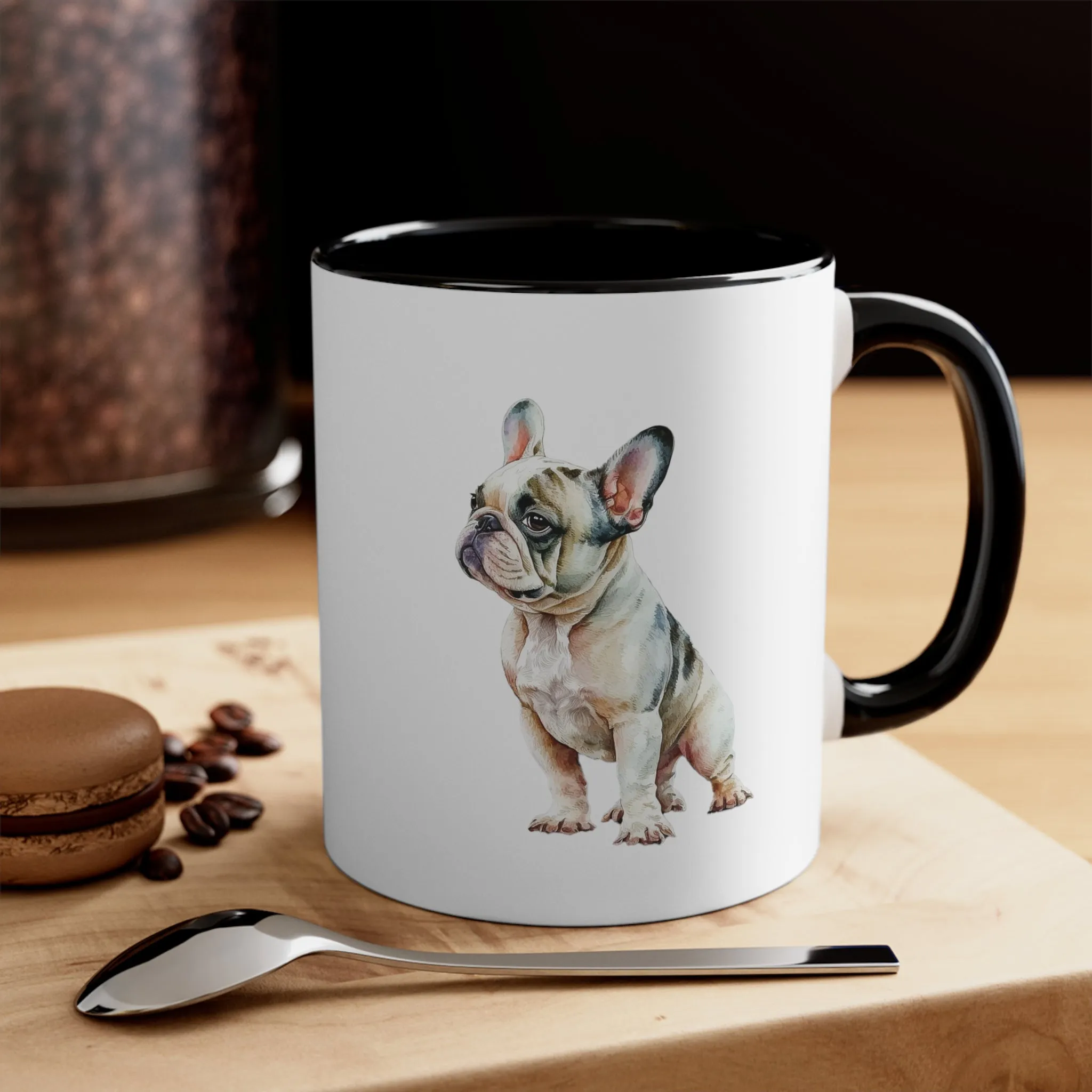 You are Loved and Remembered Custom Dog Memorial  Coffee Cup with Multi-Colors for Pet Lovers