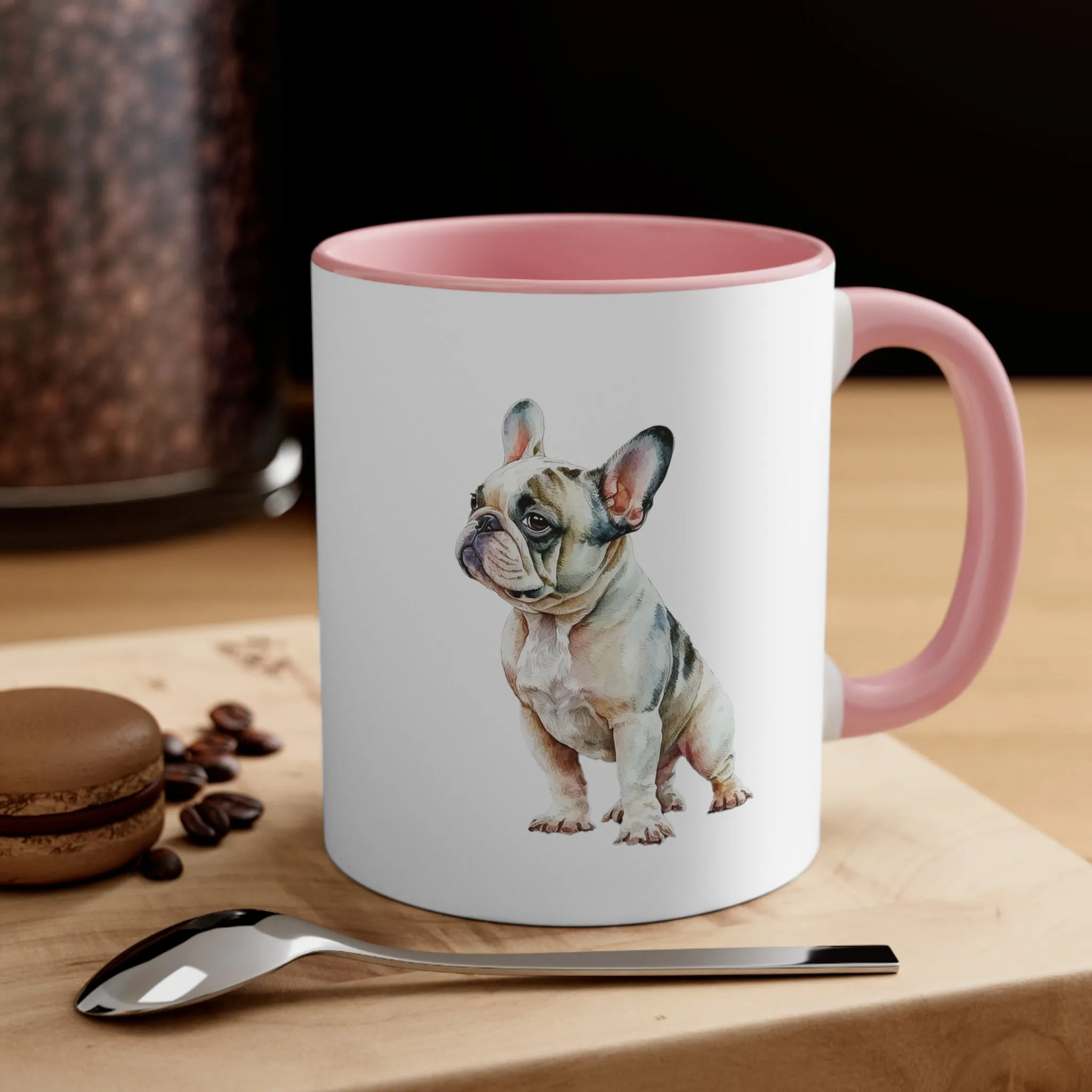 You are Loved and Remembered Custom Dog Memorial  Coffee Cup with Multi-Colors for Pet Lovers