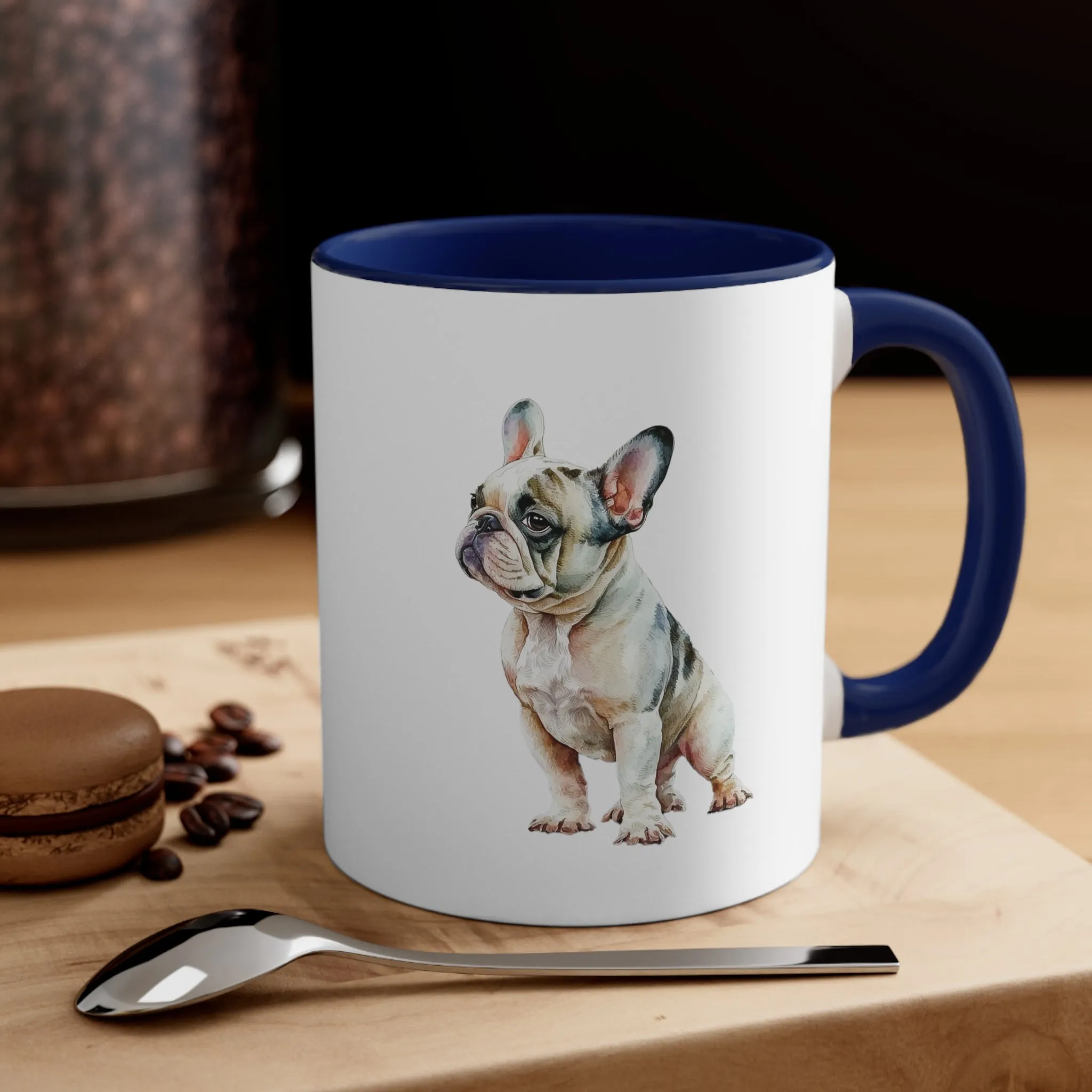 You are Loved and Remembered Custom Dog Memorial  Coffee Cup with Multi-Colors for Pet Lovers