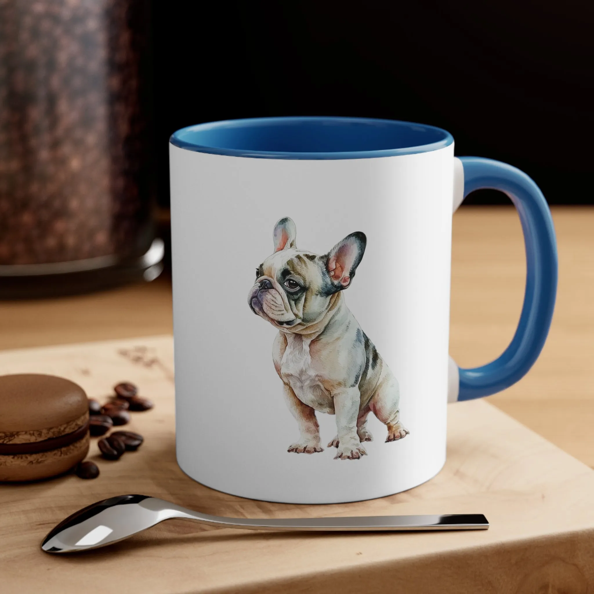 You are Loved and Remembered Custom Dog Memorial  Coffee Cup with Multi-Colors for Pet Lovers